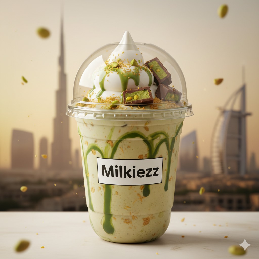 Dubai Kunafa thickshake