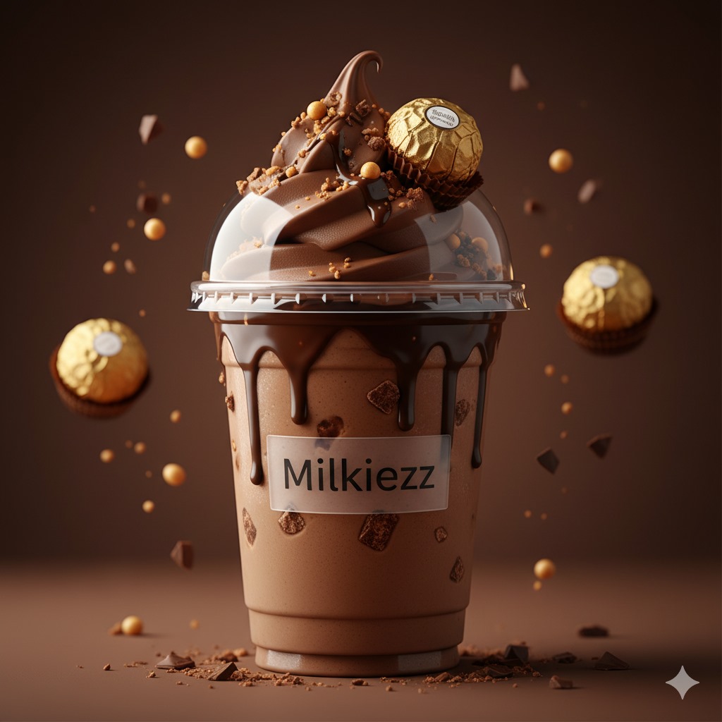 Ferrero Rocher thickshake